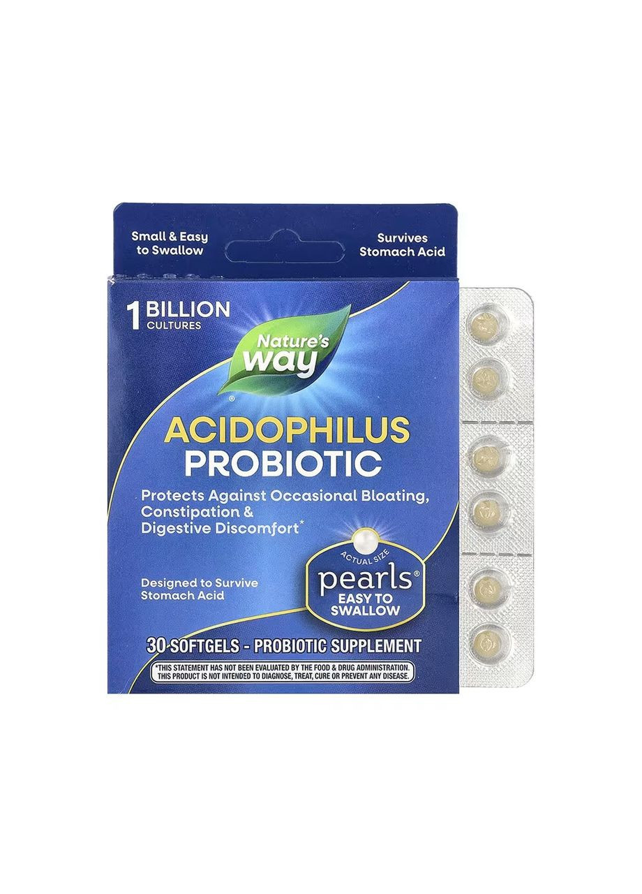 Acidophilus Probiotic - 30 softgels Nature's Way (369399832)