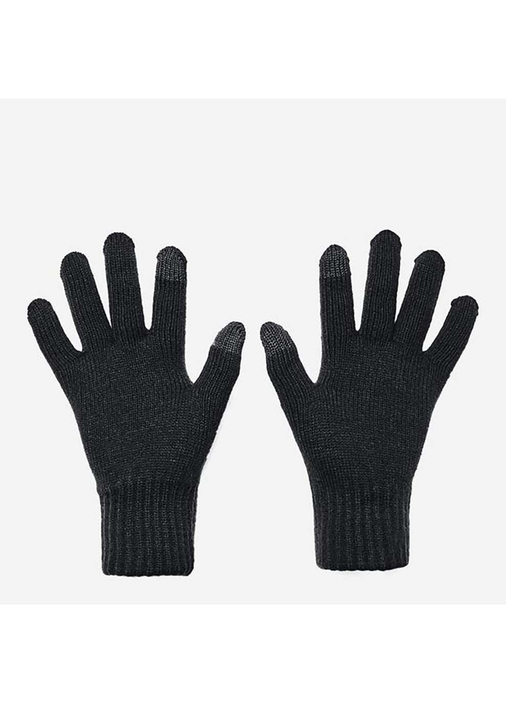 Чоловічі Рукавички UA Halftime Gloves чорний Under Armour (367599714)