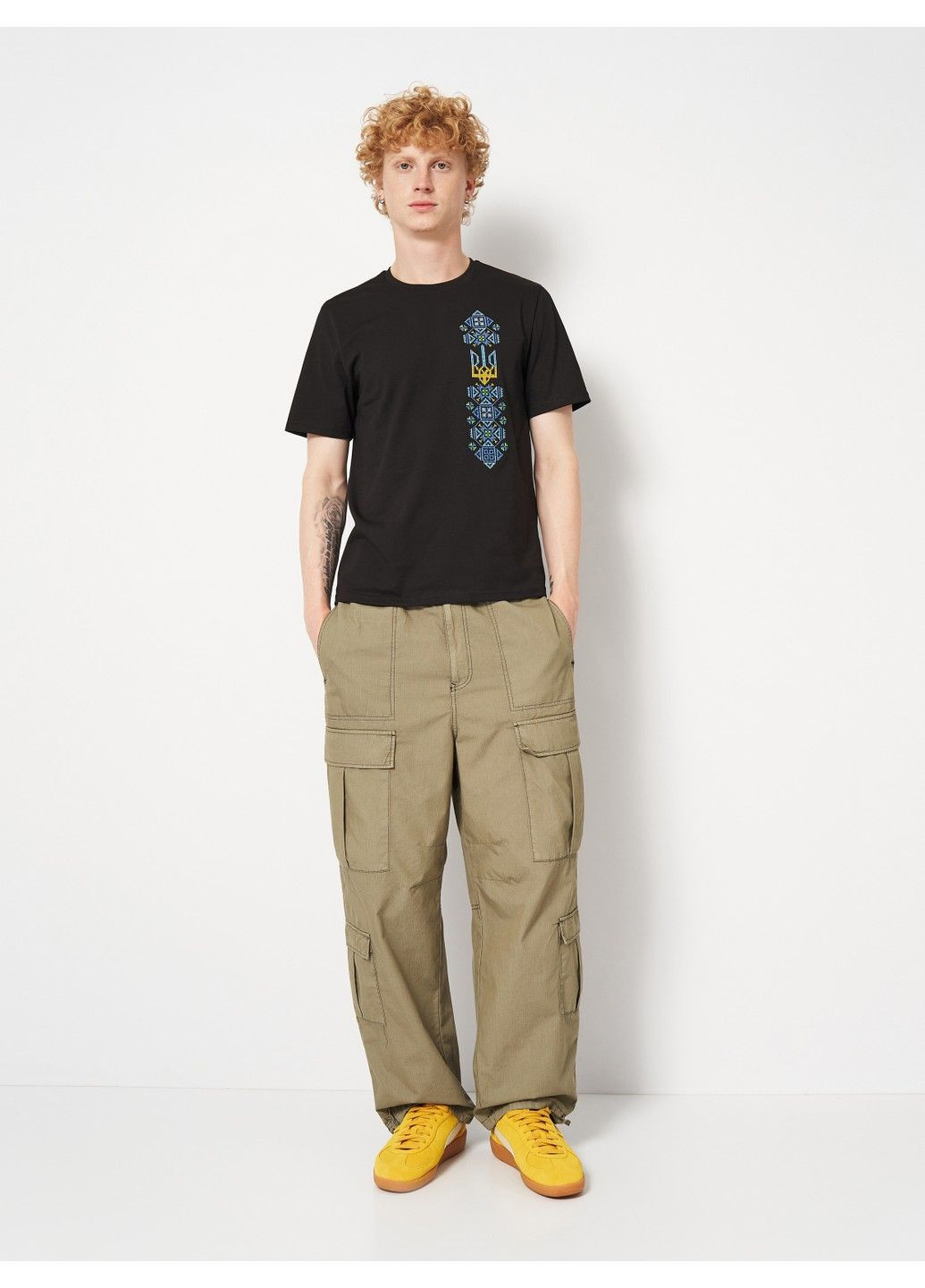 Мужская футболка с вышивкой Герб Lesia (346487842)