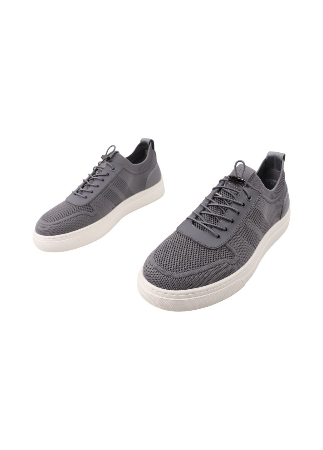 Туфлі чоловічі сірі текстиль Berisstini 385-25LTS (329296834)