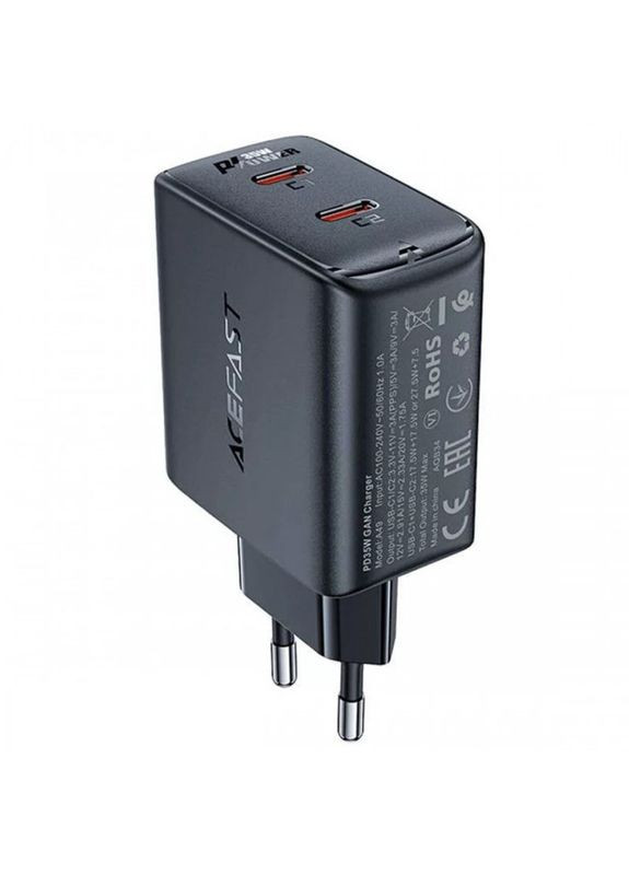 МЗУ A49 PD35W GaN (USB-C+USB-C) dual port Acefast (295546385)