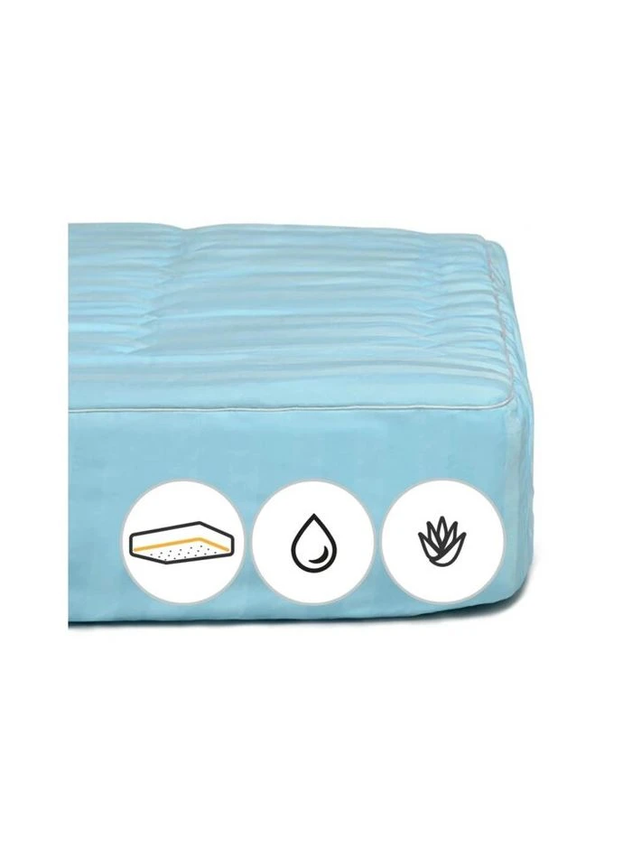 Наматрацник Valentino Тенсель (Modal) Waterproof Aloe Vera 319/1 160x190 см (2200000381507) Mirson (314954083)