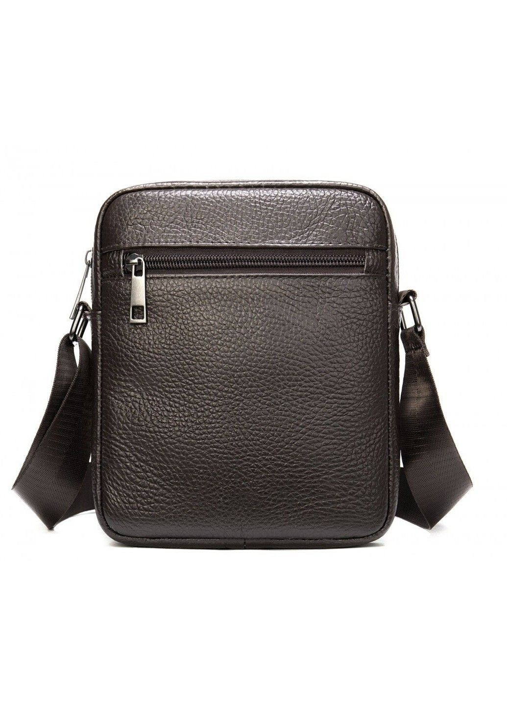 Мужская кожаная тёмно-коричневая сумка 14993 Vintage (323459228)