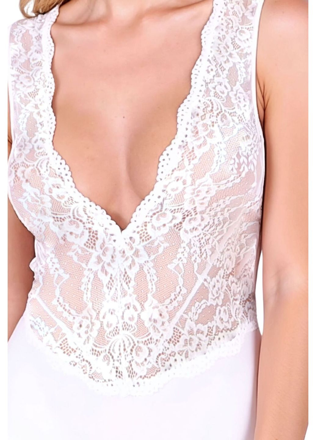 Боди EVALIE BODY white CherryLove Passion (366962794)