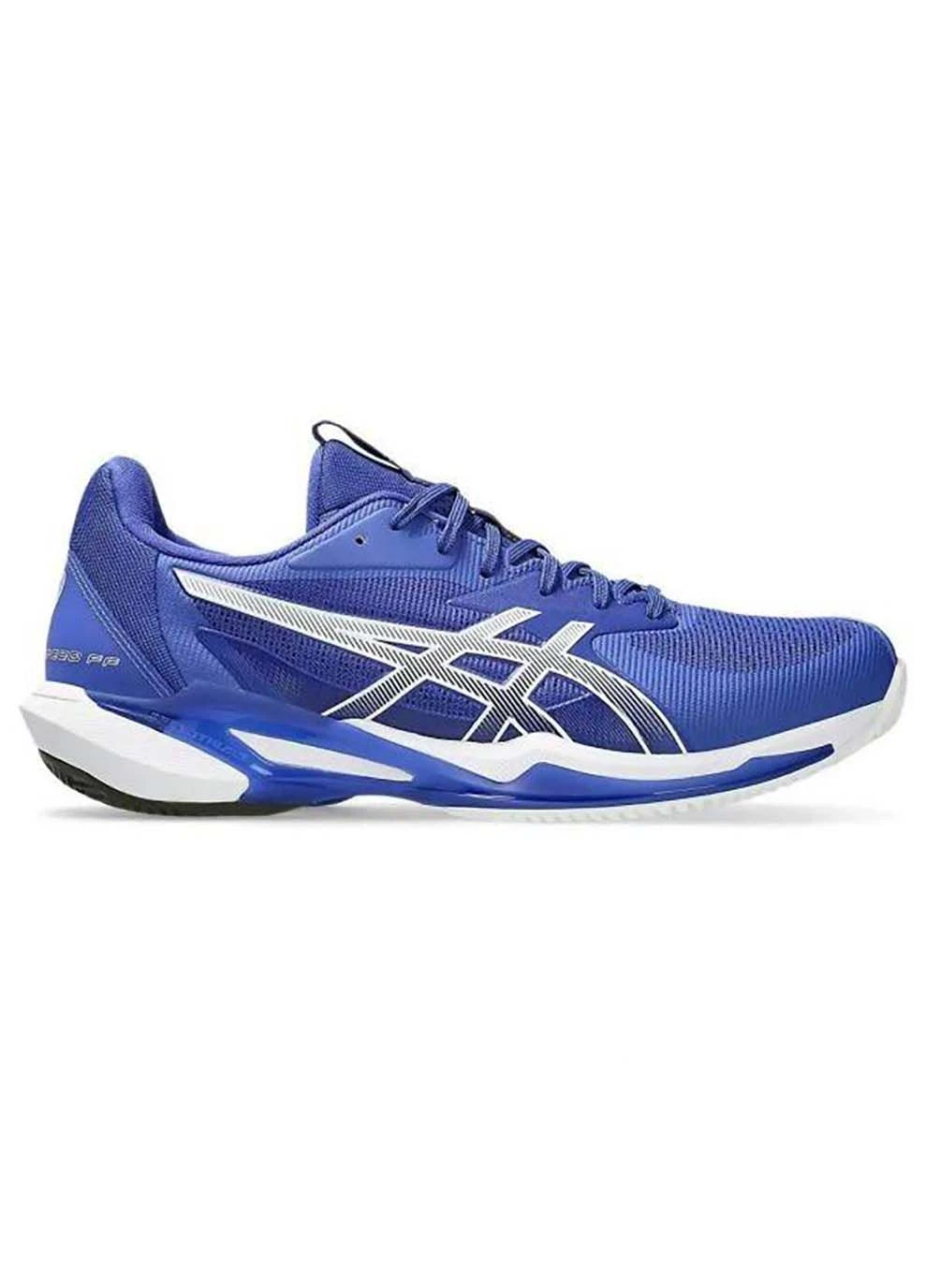 Синій чоловічі кросівки для сквошу solution speed ff 3 clay синій демісезон Asics