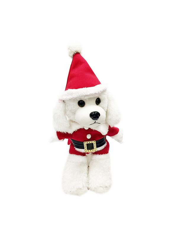 Новогодний костюм для собак Pet Style "Дед Мороз" Красный L No Brand - (323236867)