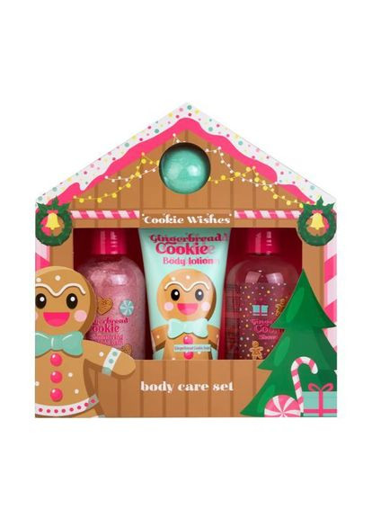 Подарунковий набір новорічний Cookie Wishes Body Care Set No Brand (367182414)