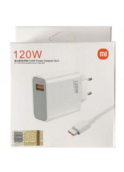Комплект зарядний MDX135-EF 120w HC з кабелем USB to Type-C Xiaomi (293346484)