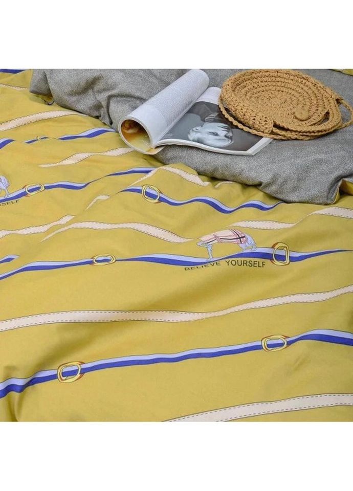 Постільна білизна полуторна Сатин Twill 549-1-5 210х143 см Viluta (327790895)