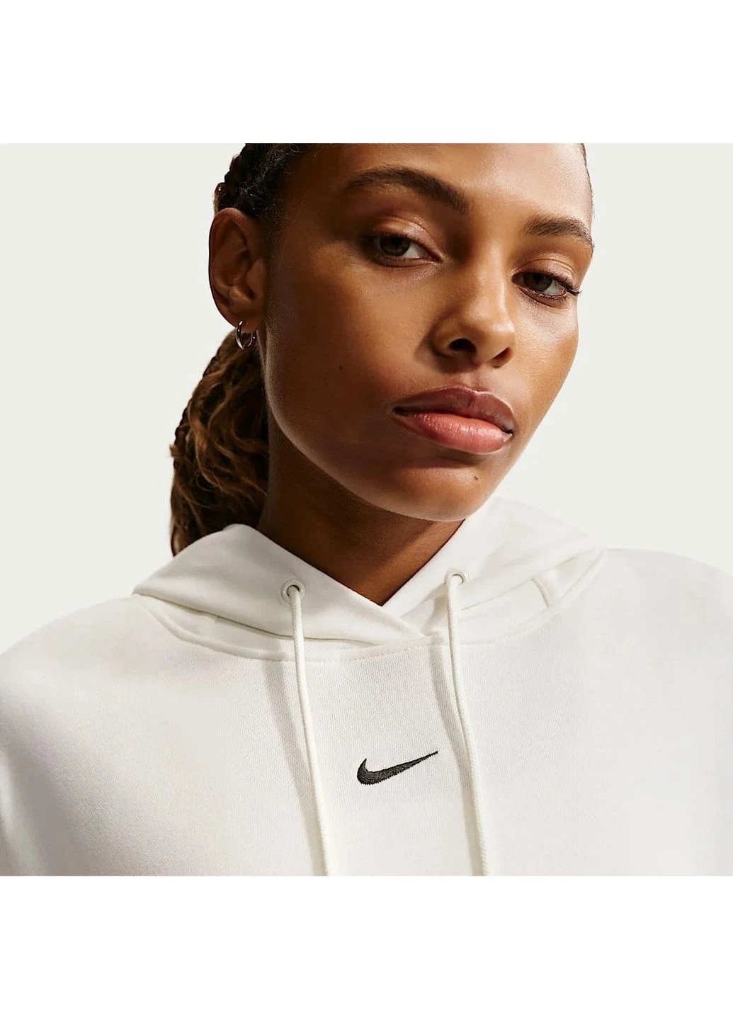 Женская кофта Phnx Flc Os Po White Nike (381733019)