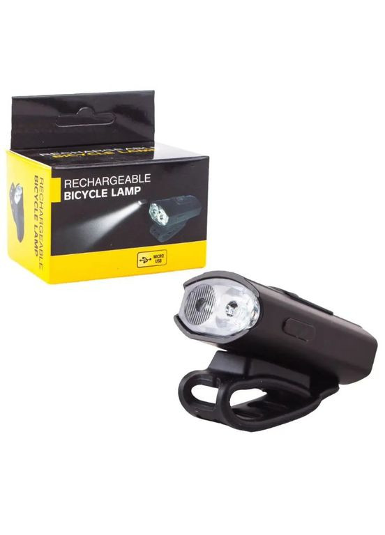 Велофара велосипедная аккумуляторная фонарик 2285 индикатор заряда micro USB VTech (329191454)