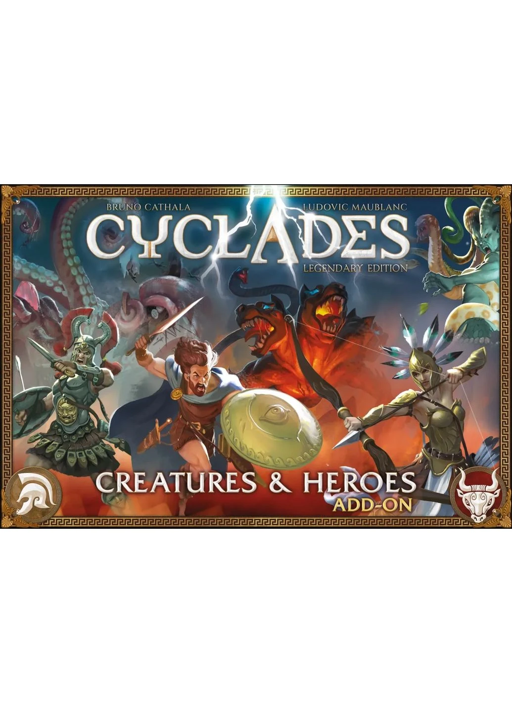 Незвичайна настільна гра Кіклади. Монстри і герої / Cyclades: Monsters & Heroes / UKR Geekach (397871648)