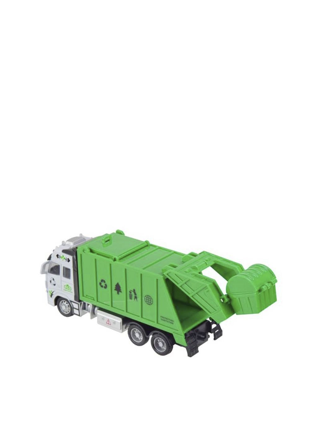 Машинка металева - Сміттєвоз Автопром колір різнокольоровий CB-00256024 АВТОПРОМ (322235030)