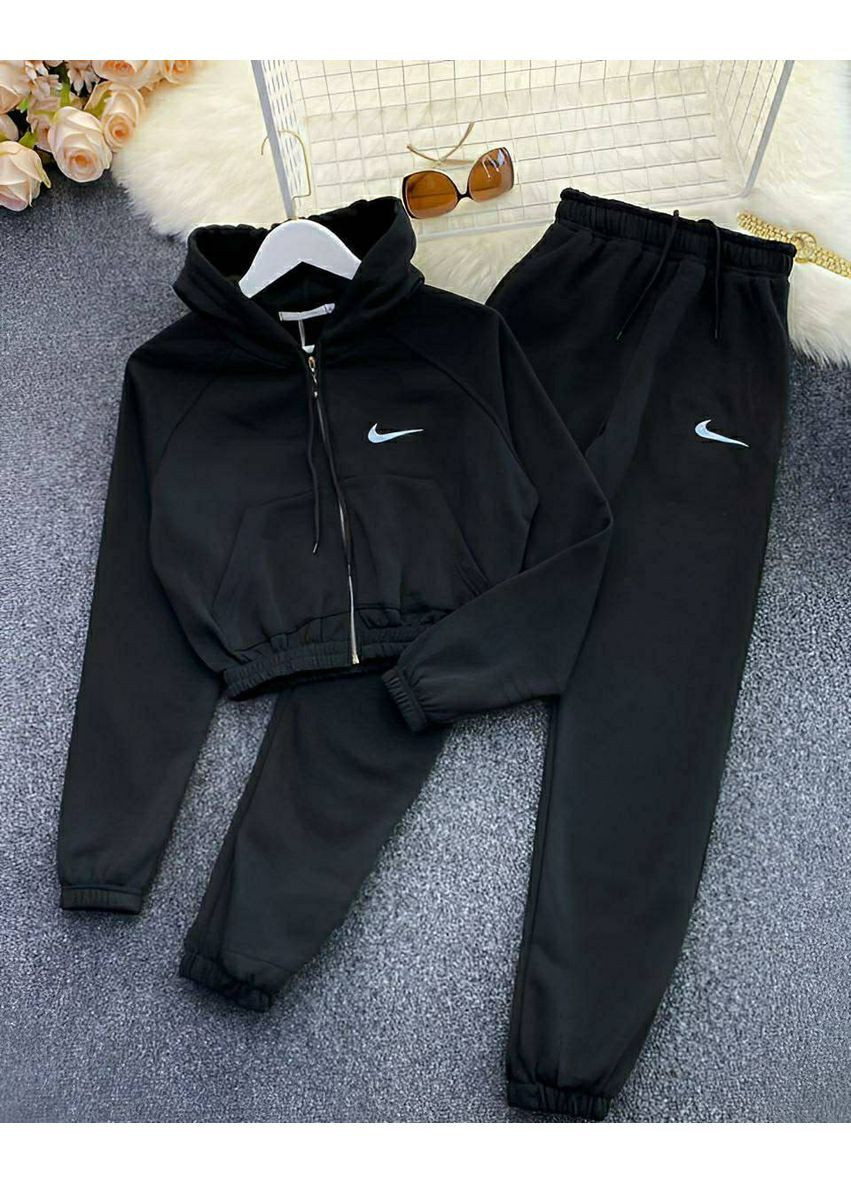 Костюм тринитка на флисе кофта на молнии и Джогеры Україна (362576444)