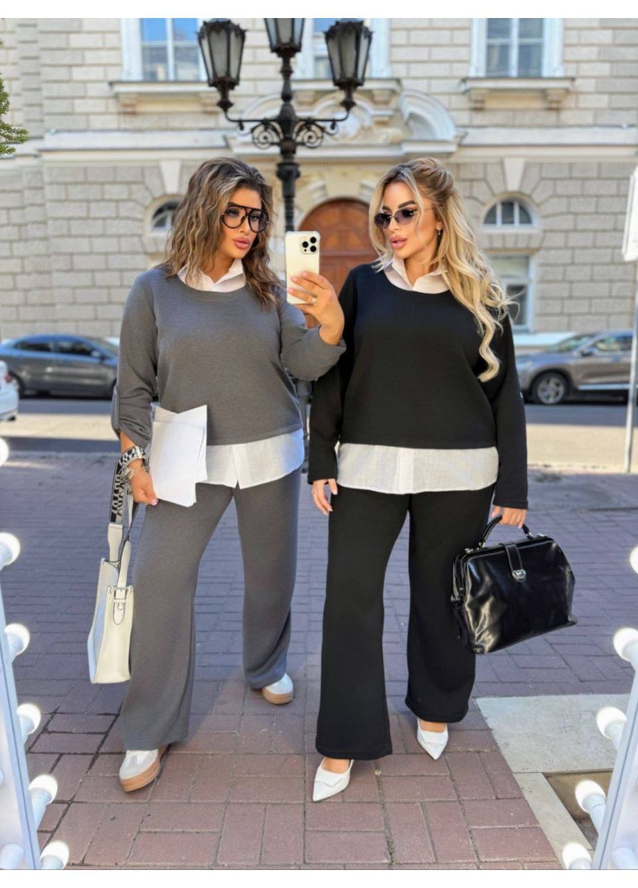 Жіночий костюм із двосторонньої ангори Vakko (367431689)