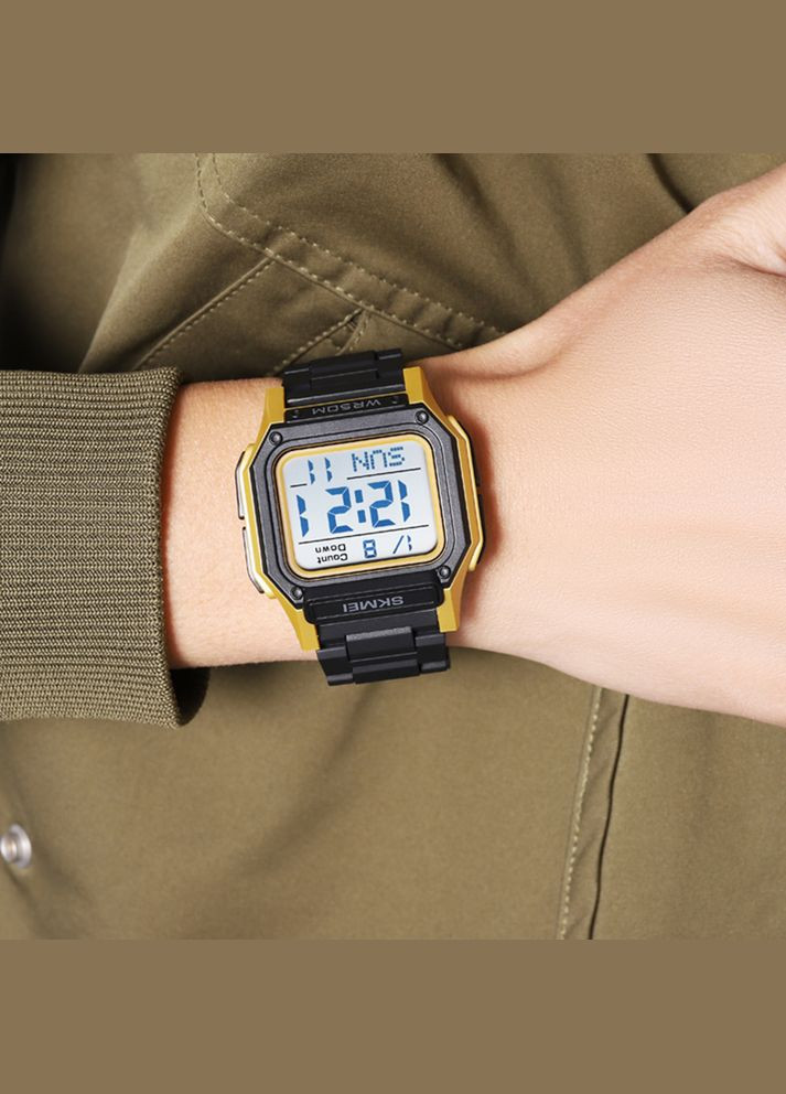 2264BKGDWT Black-Gold-White Skmei (372945027)