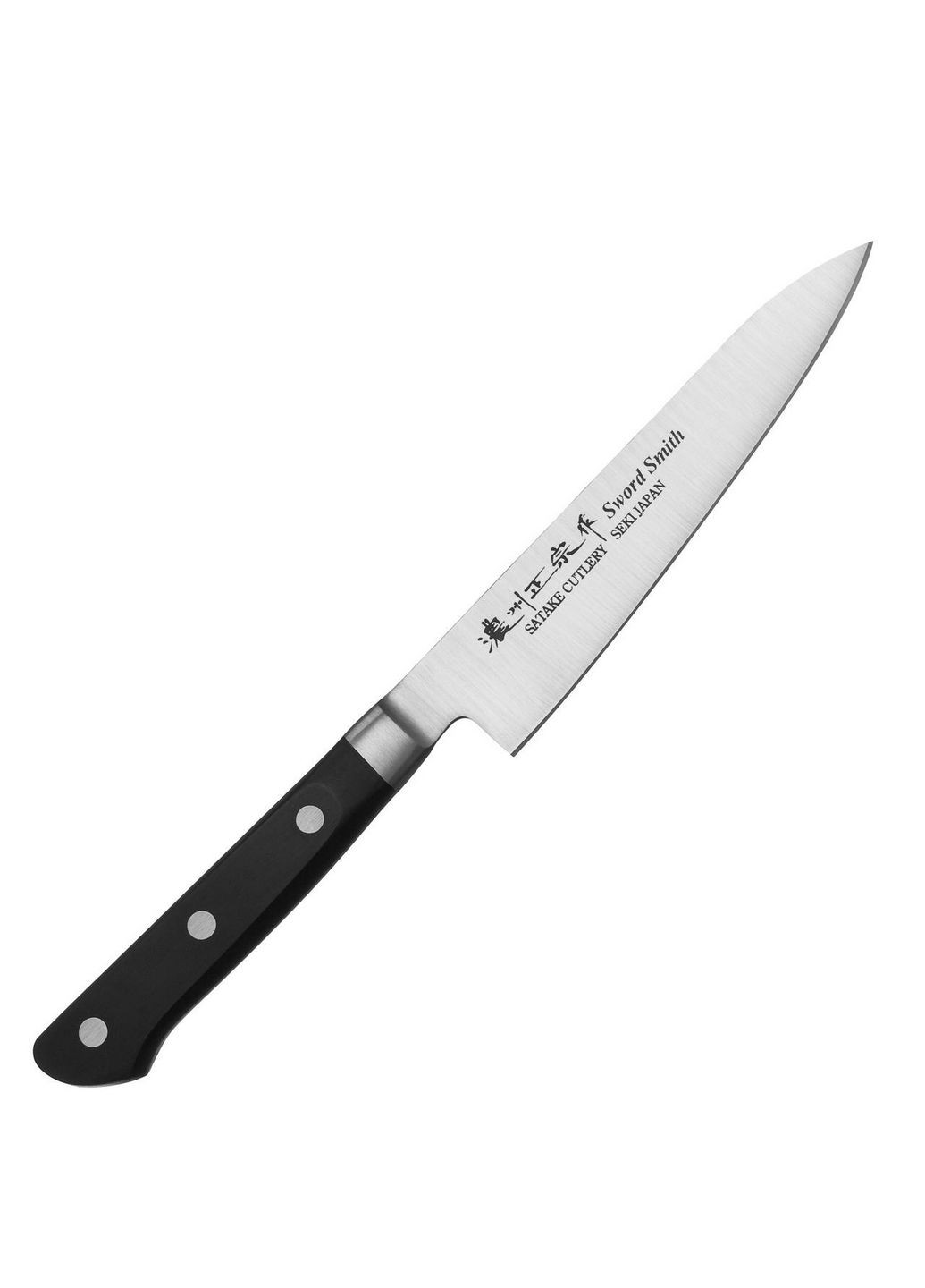 Японский универсальный нож 13,5 см Satake чёрные,