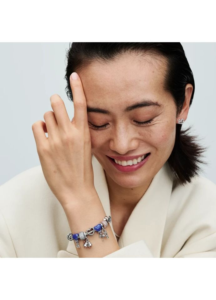 Серебряный шарм Пандора "Мальчик" для гендер-пати 793239C01 Kabluchka (355345442)