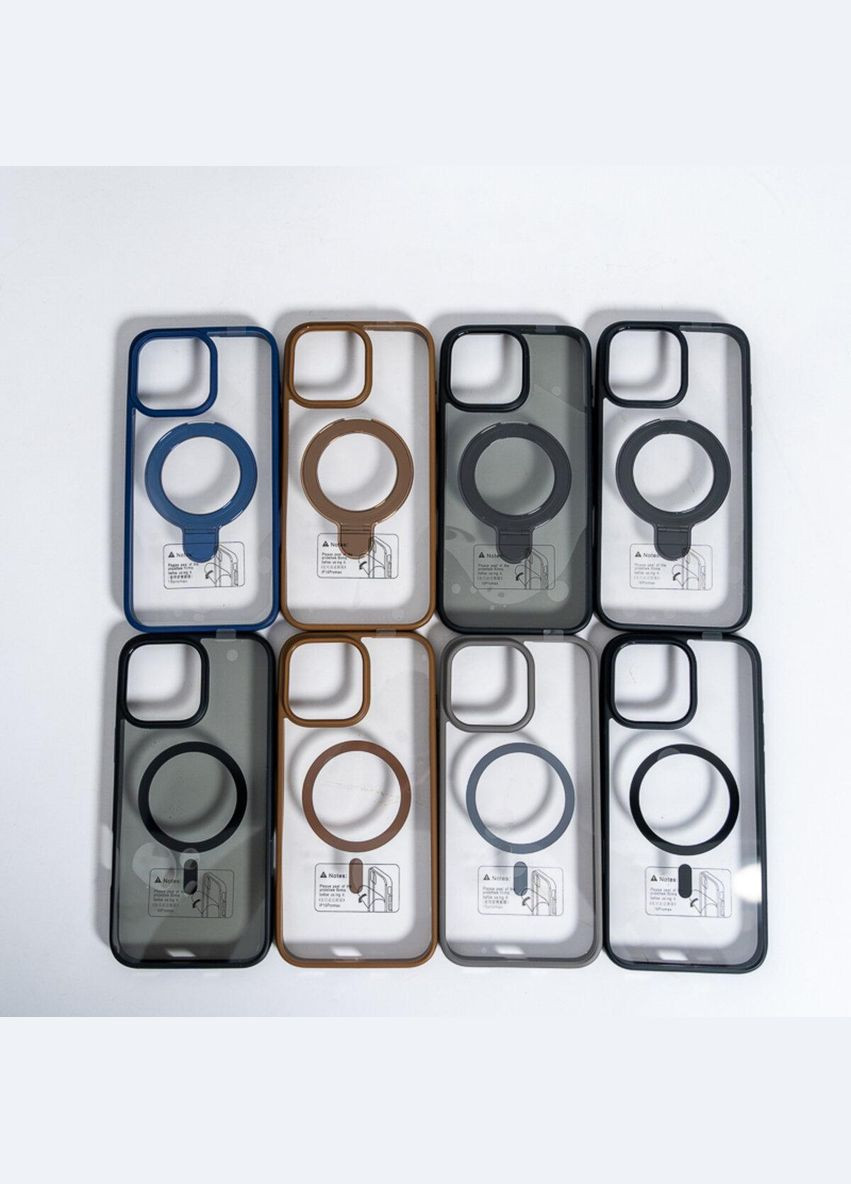 Чехол для смартфона AAA Magnetic Ring для iPhone 15 Pro Max Grey (SPGMGRING15ProMaxGrey) Spigen (315138380)