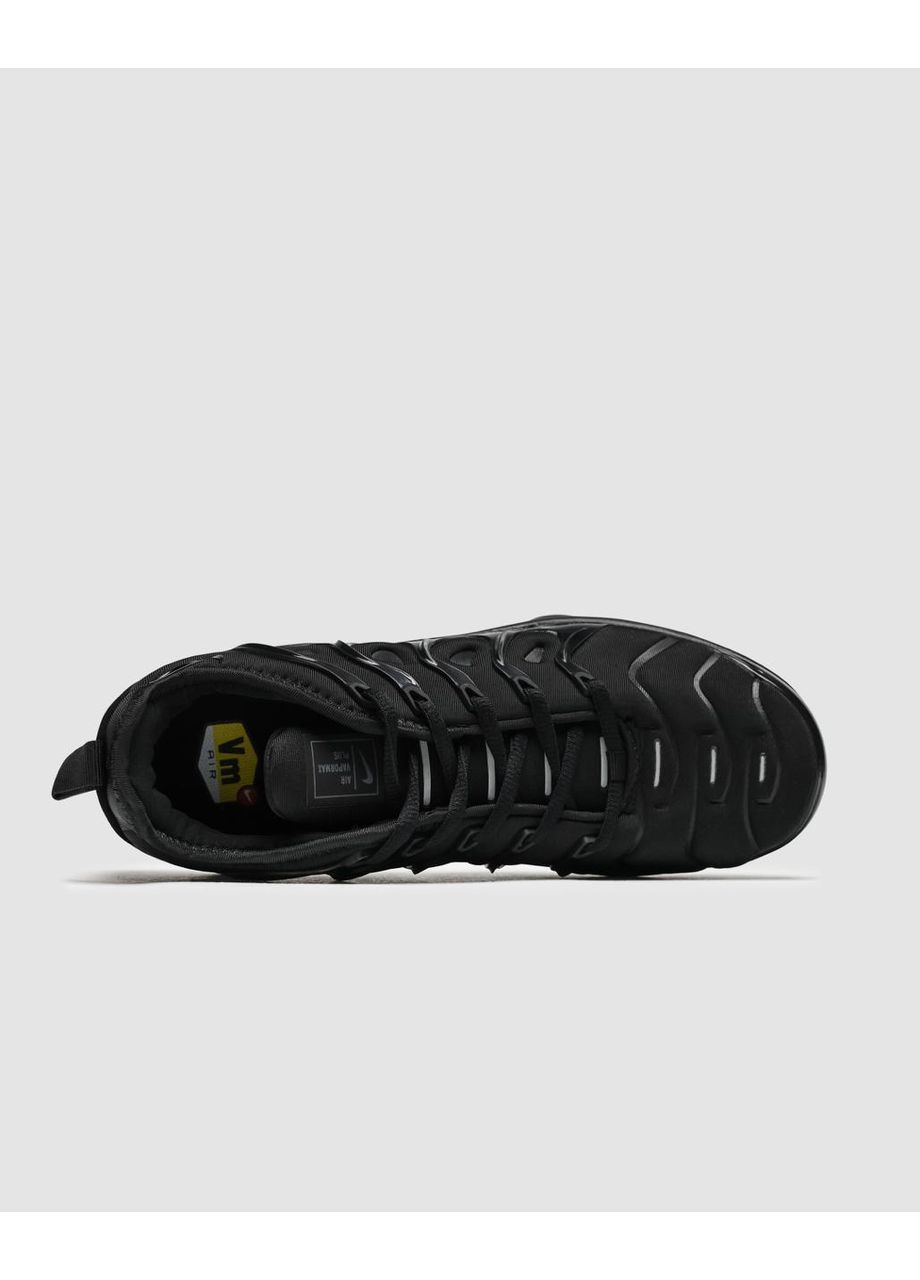 Чорні Осінні кросівки nike black No Brand Air VaporMax Plus Triple