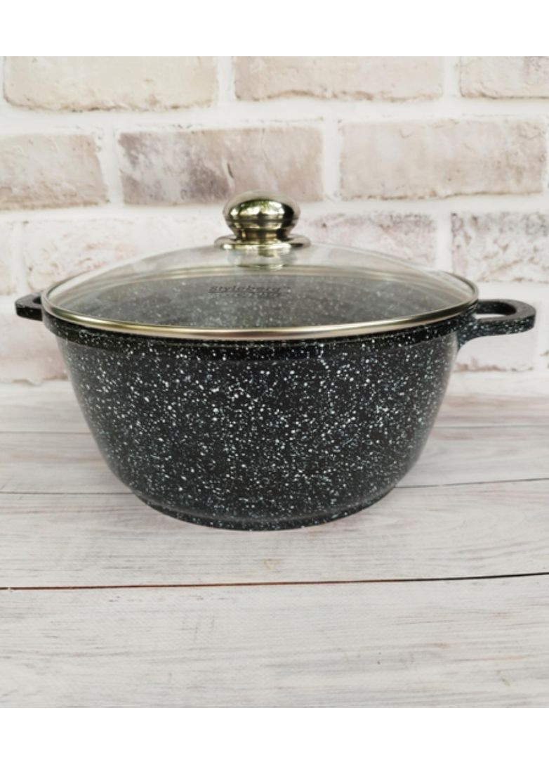 Кастрюля ST-3019 1,6л черная Styleberg (359401918)