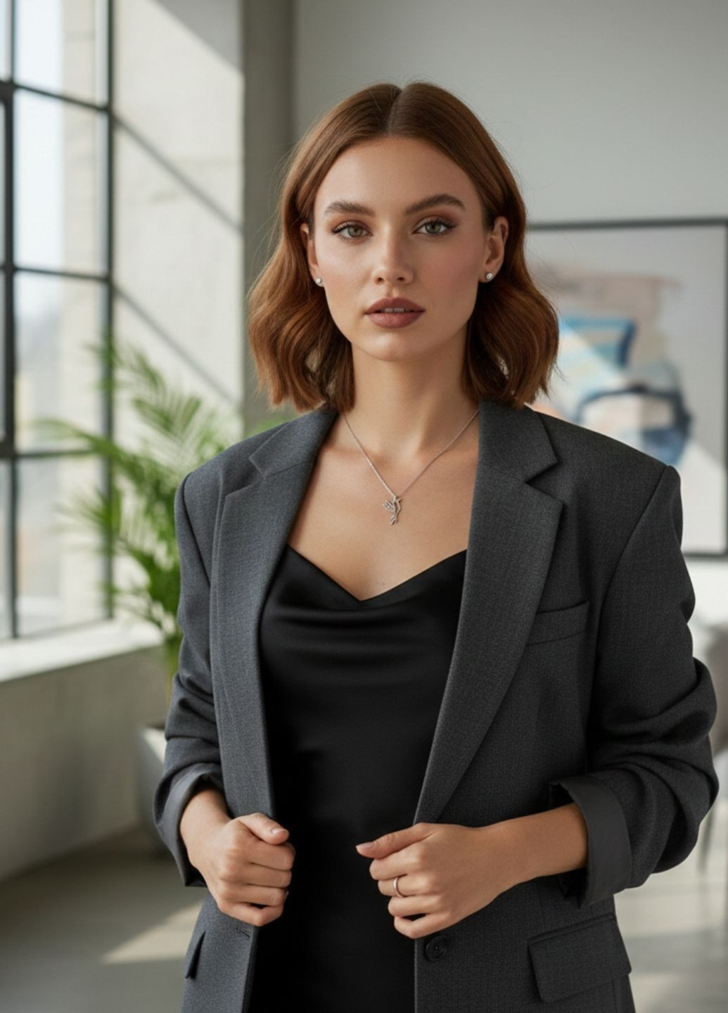 Цепочка женская с подвеской в виде колибри Fashion (370081664)