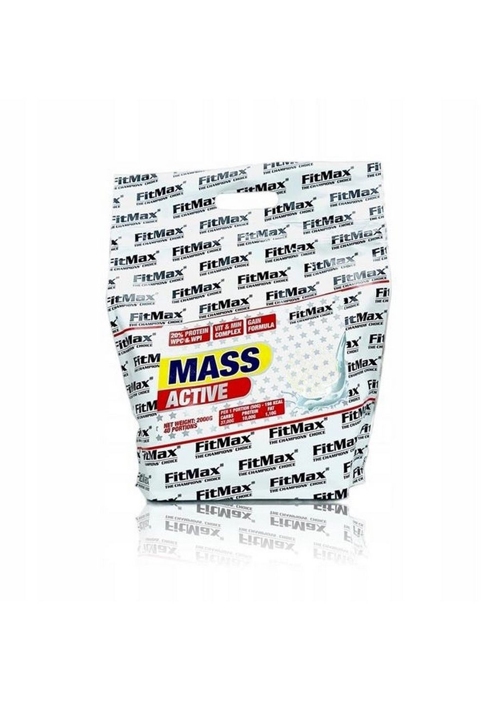Гейнер Mass Active, 2 кг Фисташка FitMax (293478416)