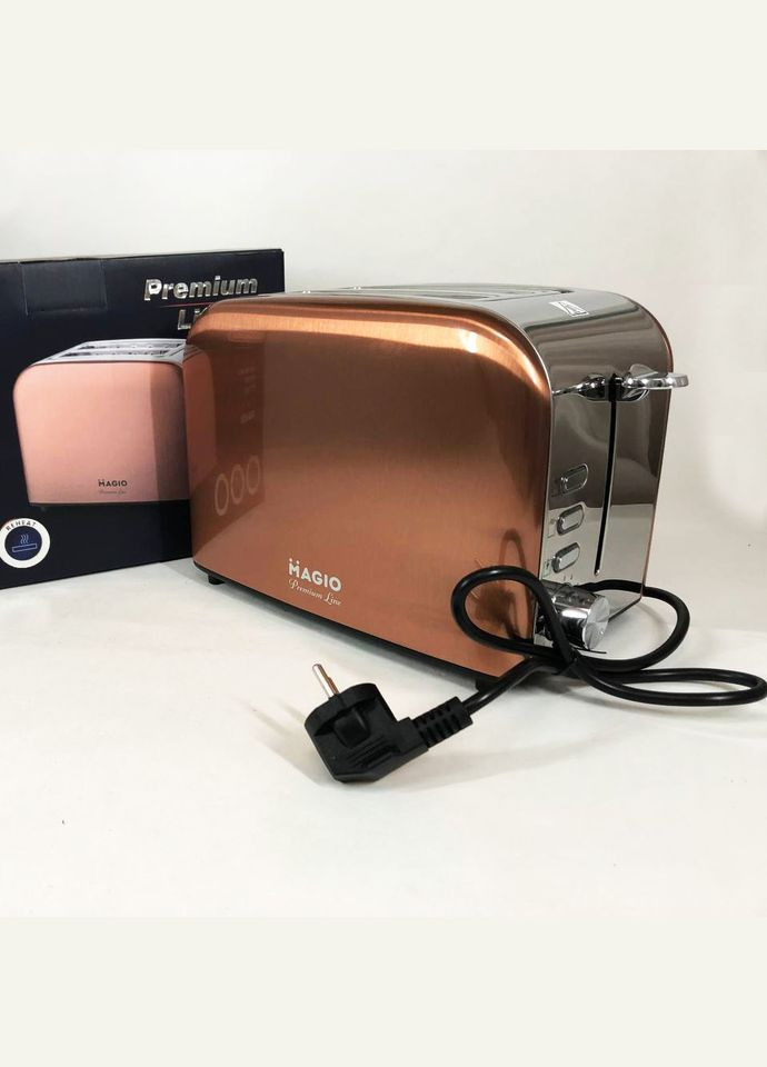 Тостер MG-285, універсальний тостер, тостер кухонний, тостери для дому, тостер для кухні побутовий Magio (364664730)