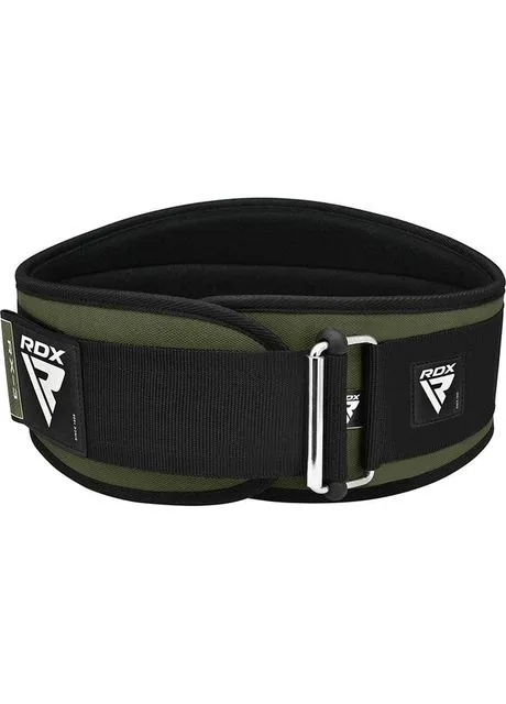 Пояс для важкої атлетики RX3 EVA Curve неопреновий Army Green RDX (389749072)