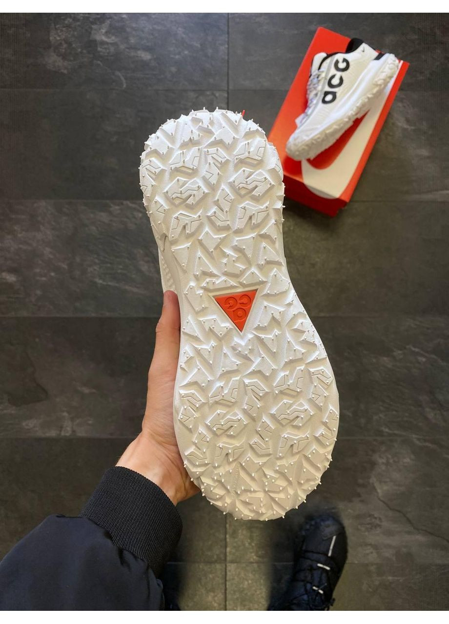 Білі Осінні кросівки чоловічі nike acg mountain fly 2 white найк асж маунс флай No Brand