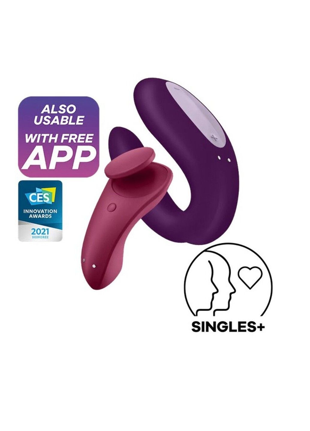 Набор Partner Box 1 (вибратор для пар Double Joy + вибратор в трусики Sexy Secret) Satisfyer (315497942)