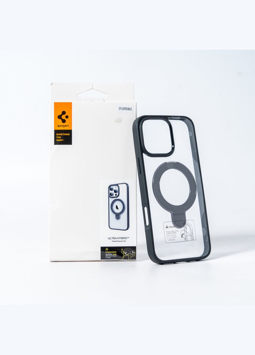 Чохол для смартфона AAA Magnetic Ring for Apple iPhone 16 Pro Black Spigen (340278164)