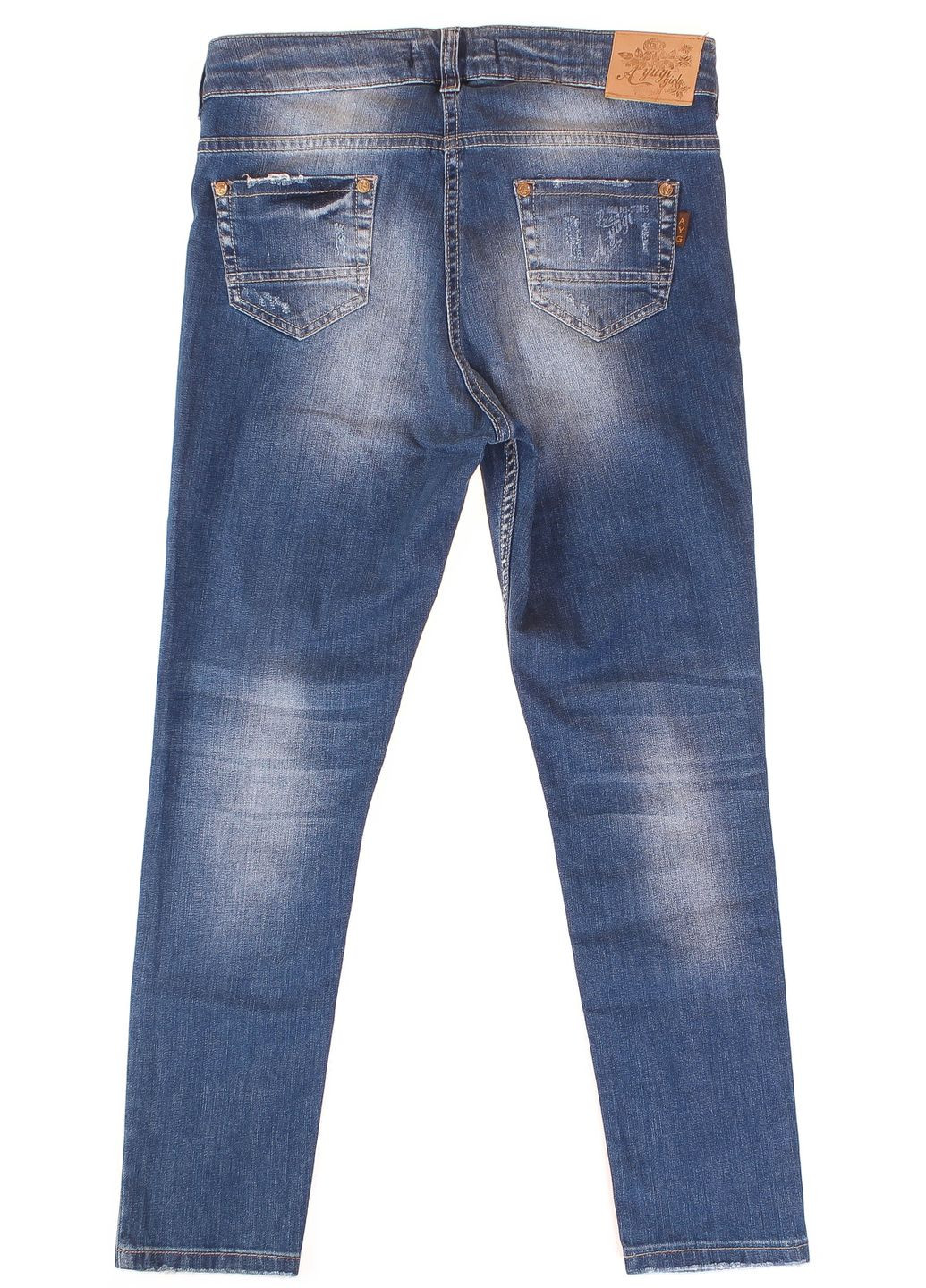 Брюки Джинсові A Yugi 8953 Синій A-yugi (306715487)