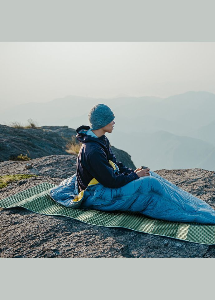 Килимок туристичний складаний одномісний IXPE CNK2450WS044 з алюмінієвою плівкою, 195x60x1.8 см, оливковий Naturehike (353502691)