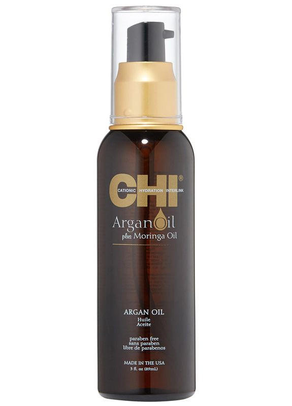 Відновлювальна олія для волосся Argan Oil Plus Moringa Oil 89 мл CHI (339050325)