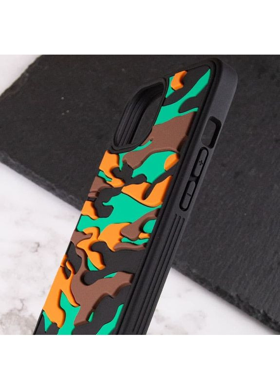 Чехол TPU+PC Army Collection для Apple iPhone 13 Pro (6.1") Хаки Epik (372972292)