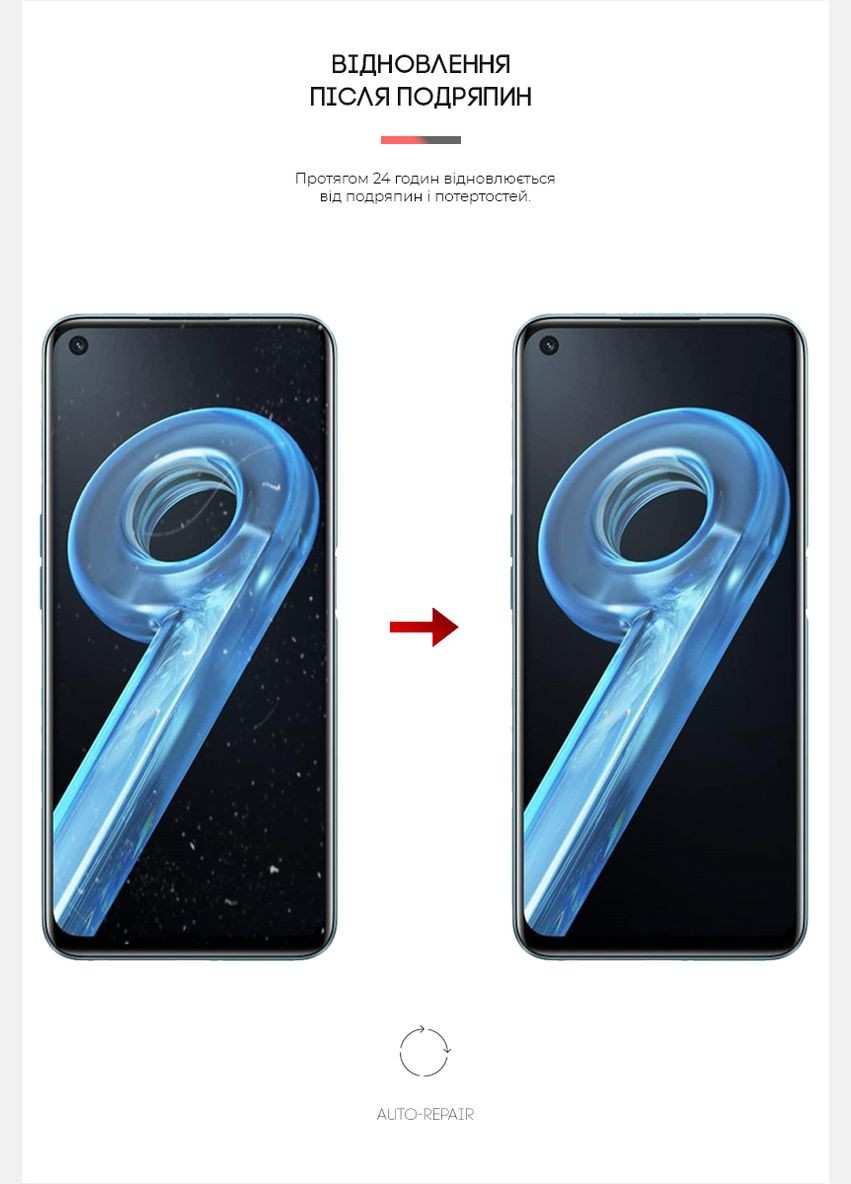 Гидрогелевая пленка для Realme 9i 4G (RMX3491) (ARM61493) ArmorStandart (265533372)