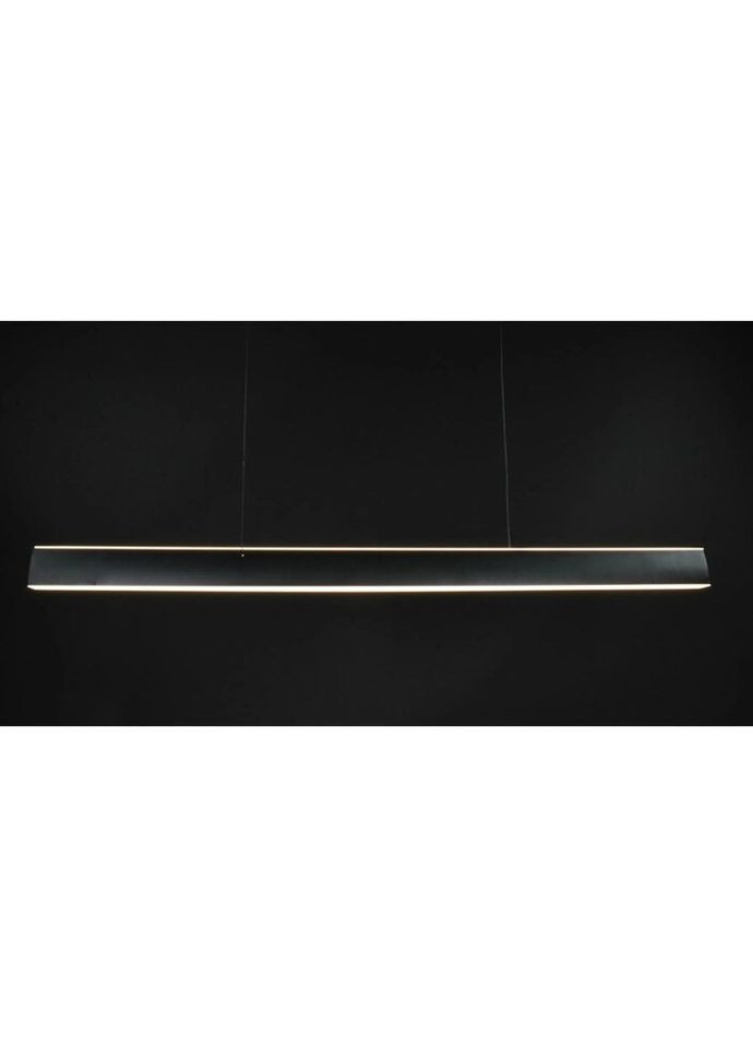 Люстра світлодіодна підвісна LED світильник для квартири на стелю ледве 27346 Чорний 15-120х6х100 см. Sunnysky (335974687)