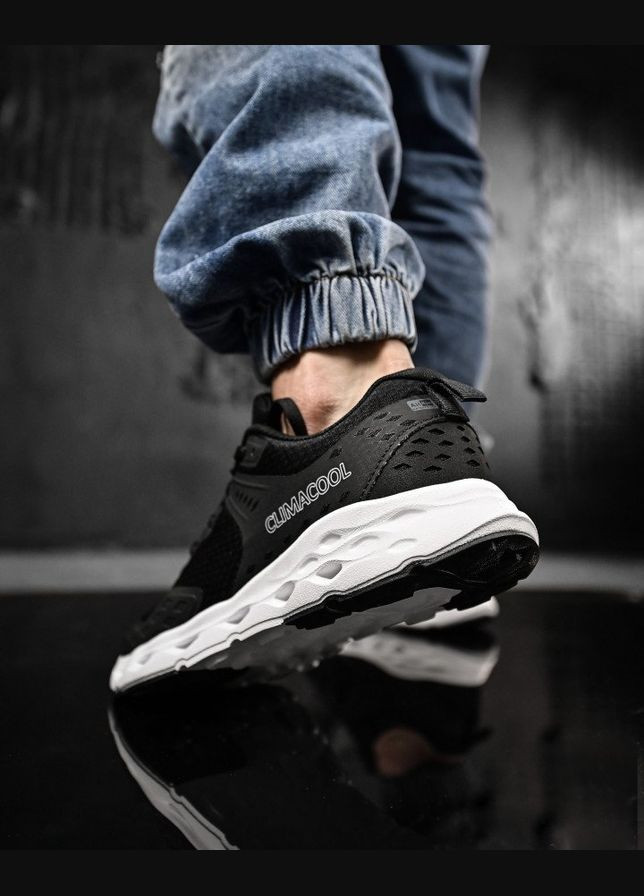 Черные летние стильные мужские кроссовки сетка черные Freedom