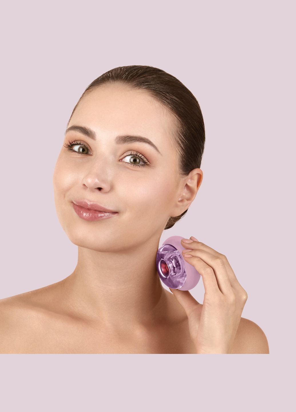 Масажер для обличчя та тіла Sonic Cool&Warm Face and Body Massager 9в1 pink GESKE (341526323)