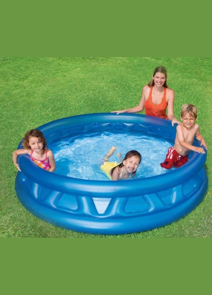 Надувний басейн "Літальна тарілка" Intex (361316313)