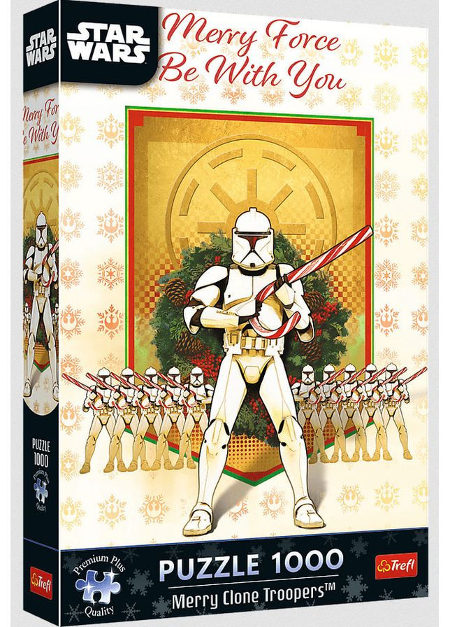 Пазл Нехай сила Різдва буде з Вами 1000 елементів 12087 Trefl (366249600)