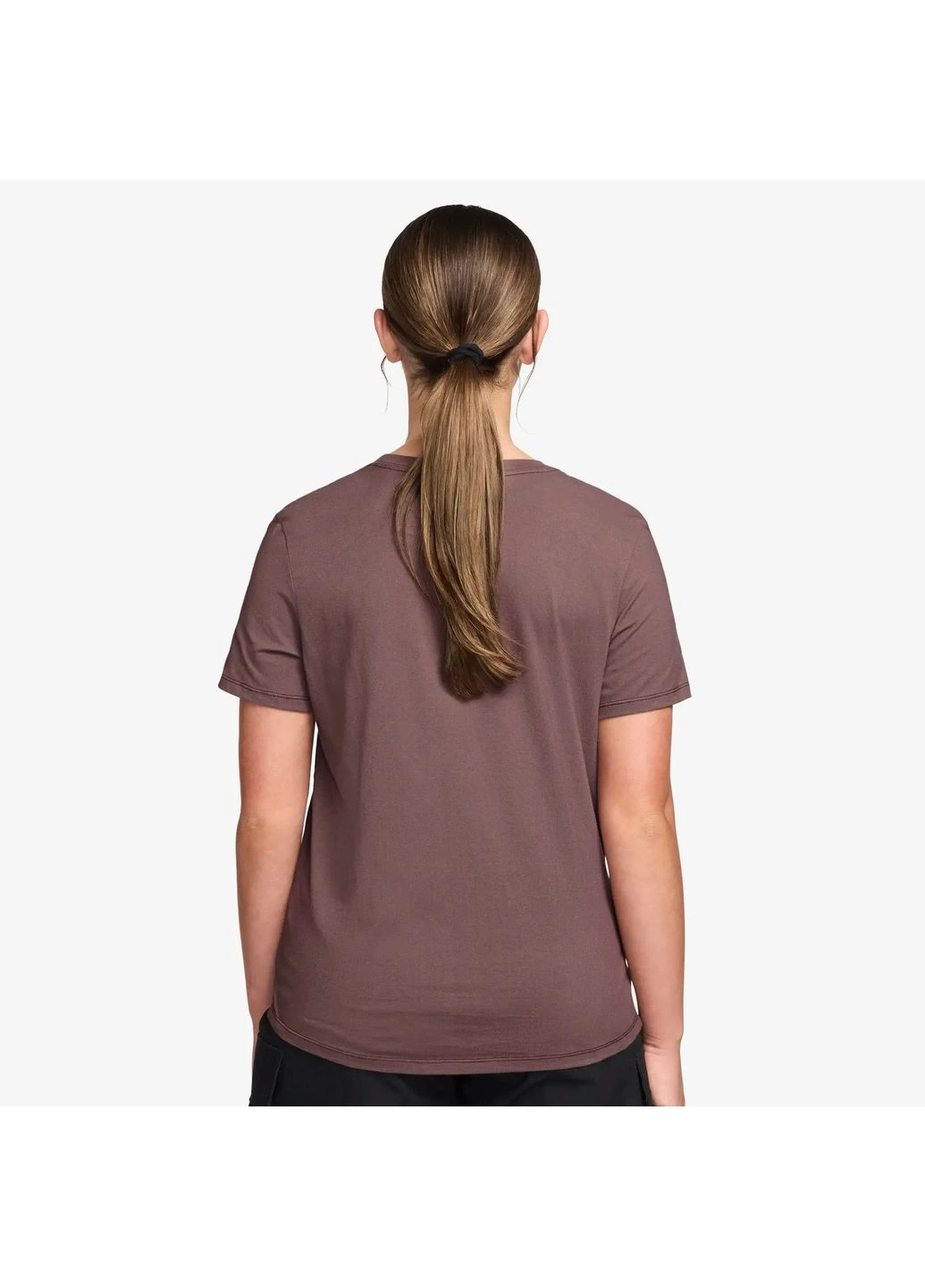 Футболка W Nsw Club Ss Tee Icn Ftra Brown DX7906-502 Nike - (398026921)