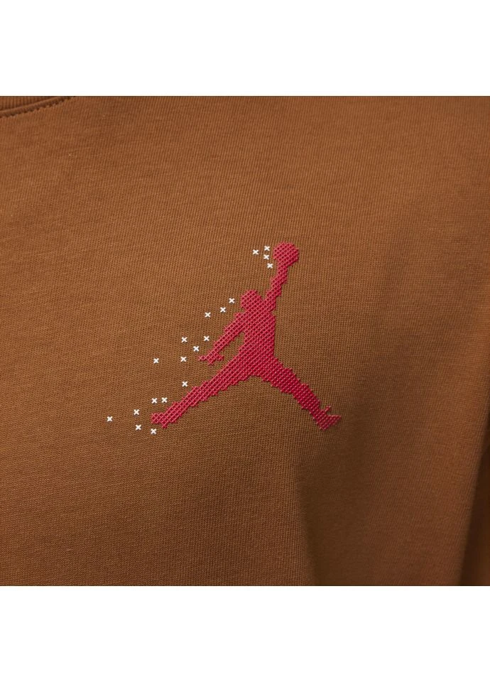 Футболка унісекс Air Jordan Essentials Holiday T-Shirt Brown FD7010-281 Nike (386074223)