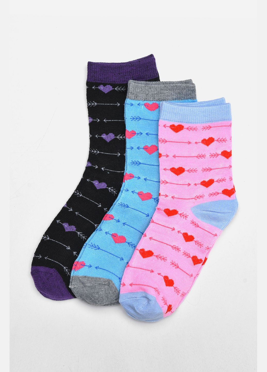 Набір підліткових шкарпеток 3 штуки Let's Shop (292548812)