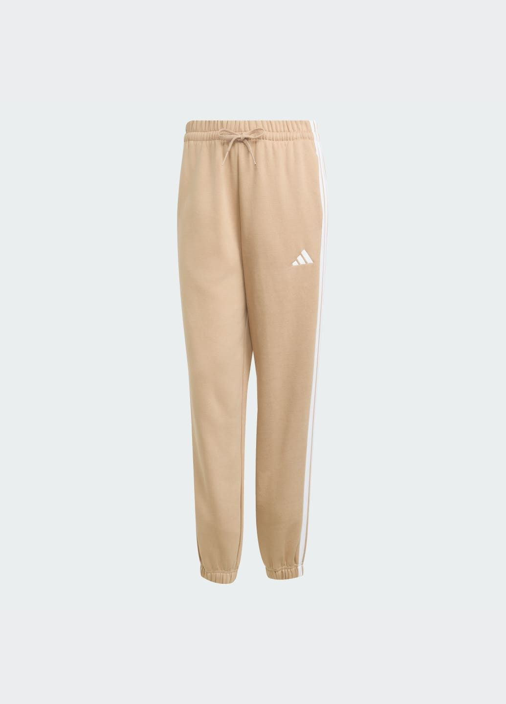 Джогери Essentials 3-Stripes Fleece Loose-Fit adidas (369631921)