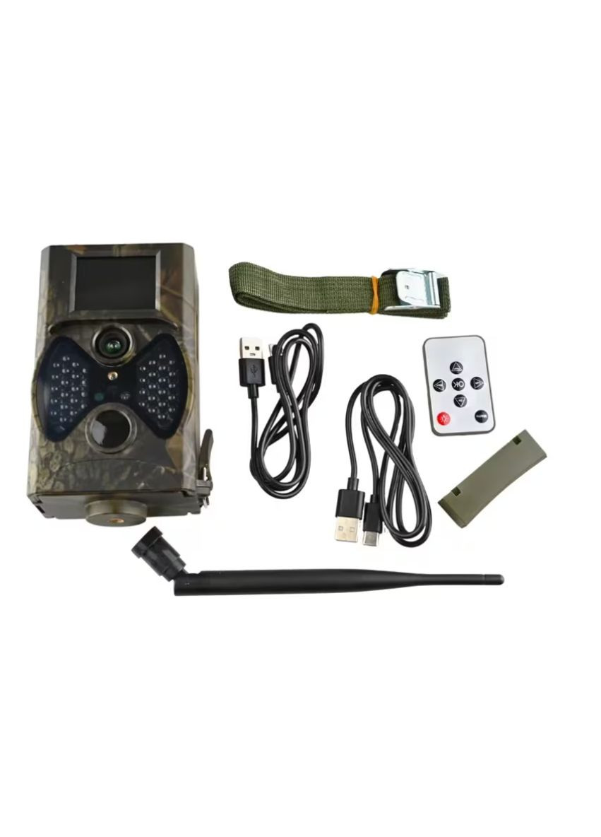 Фотопастка HC-300M 40 IR 940nm ВідеоКамера з Датчиком Руху та Нічною Зйомкою Камуфляж TOPHUNT (348117690)