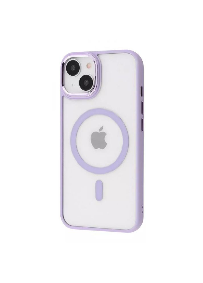 Чехол Cover Glossy Ardor Case with MagSafe для iPhone 13 Сиреневый Wave (293504496)