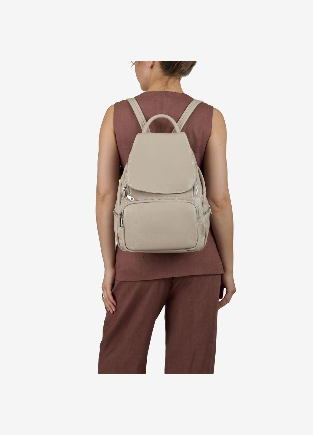 Рюкзак женский кожаный Backpack Regina Notte (340905070)