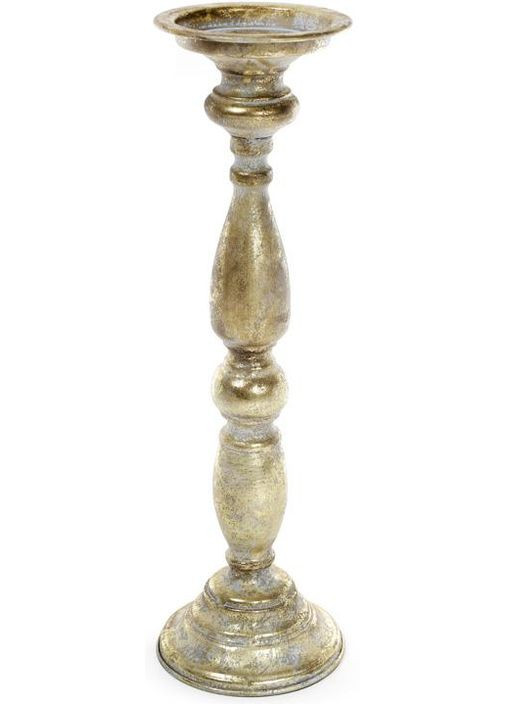 Свічник декоративний Cornel металевий 12х12х40 см для дому та інтер'єру свічник для оформлення Bona (368990812)